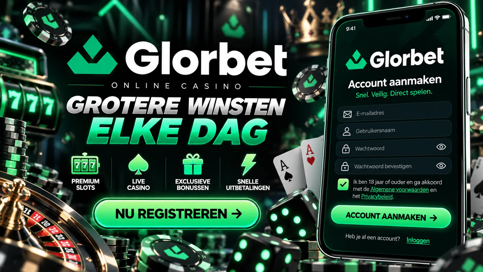 glorbet inloggen